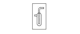 Contabolle diametro esterno 40x170 utile - altezza 210 mm.