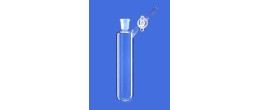 Provette in vetro con rubinetto 16 x 160 mm. - cono 14/23