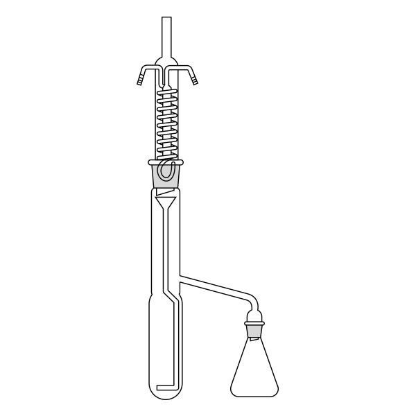 Estrattore per solventi infiammabili ml. 250