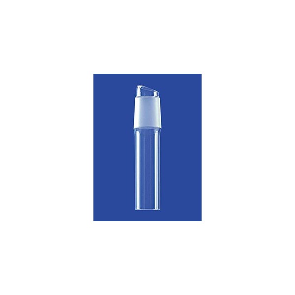 Raccordo dritto con cono maschio normalizzato 19/26 con becco