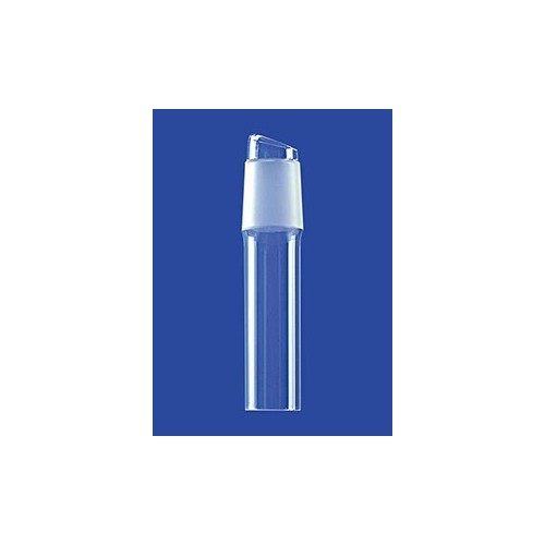 Raccordo dritto con cono maschio normalizzato 19/26 con becco