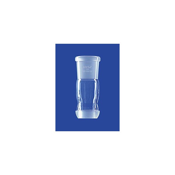 Raccordo misto con cono maschio sferico 35/20 e cono femmina 14/23