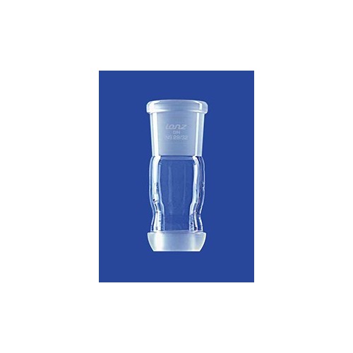 Raccordo misto con cono maschio sferico 35/20 e cono femmina 14/23