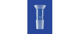 Raccordo misto con cono maschio 29/32 e cono femmina sferico 29/15