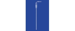 Tubo per immissione aria forma codata con cono maschio 29/32 e tubetto piegato