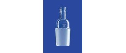 Raccordo dritto con cono maschio 29/32 e filettatura GL 18