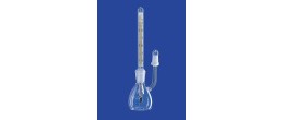 Picnometro con termometro con termometro non tarato da 25 ml.