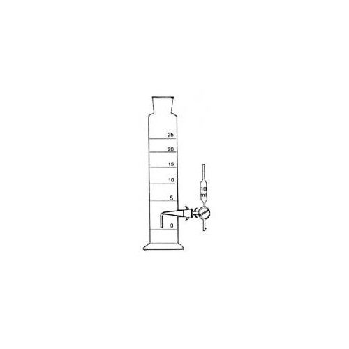 Levigatore di Esenwein con pipetta tarata da 10 ml. con rubinetto