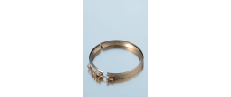 Ghiera metallica a tre segmenti completa di o-ring al silicone per DN 100