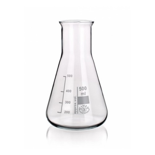 Beuta bocca larga vetro borosilicato ml. 250