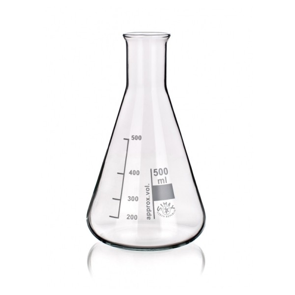 Beuta bocca stretta vetro borosilicato ml. 25