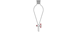 Imbuto separatore forma unificata ml 500 - Rub. PTFE