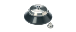 Rotore F-45-12-11 angolato a 45° per 12 microprovette da 1,5/2,0 ml.