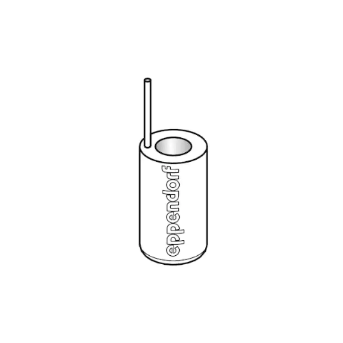 Adattatore per 1 microprovette da 5,0 ml. - confezione da 2 pezzi