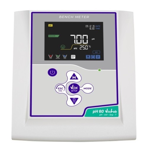 Phmetro da banco PH 60 VioLab con elettrodo 201T DHS
