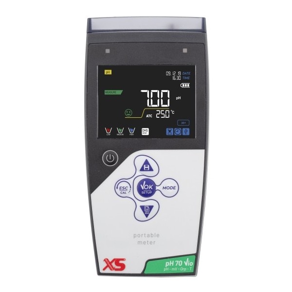Phmetro portatile PH 70 Vio FOOD con elettrodo 2 Pore T DHS