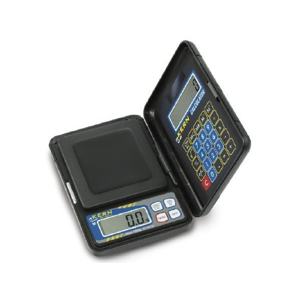 Bilancia tascabile CM 1K1N (Portata 1000 gr. divisione 1 gr.) con calcolatrice