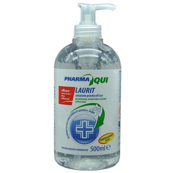 Disinfettante Laurit Gel mani senza acqua ml. 500