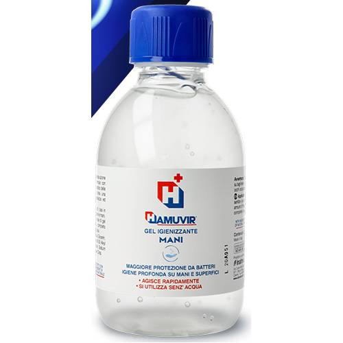Gel igienizzante mani Hamuvir Gel ml. 250 (75% alcol)