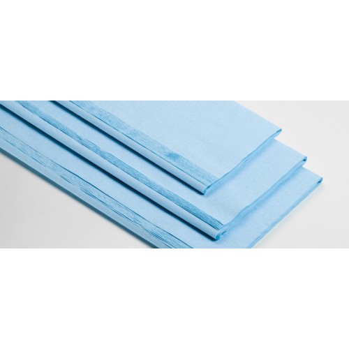 Carta crespata per sterilizzazione 500 x 500 mm. confezione da 500