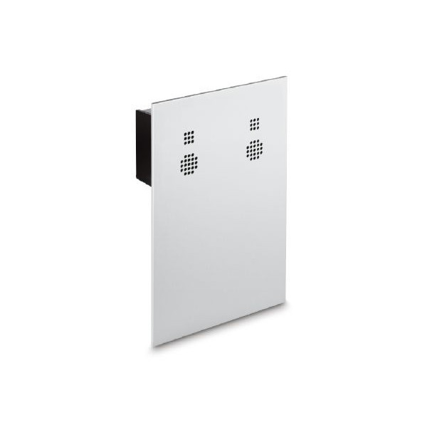 Parete posteriore antivento con ionizzatore integrato