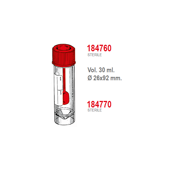 Contenitori sterili per feci in Polipropilene...