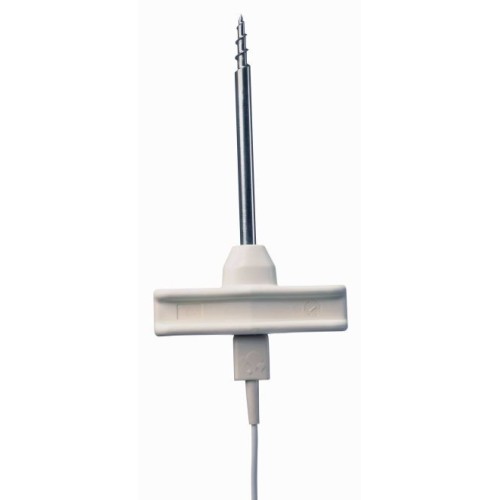 Sonda termocoppia tipo T (penetrazione -50 +350°C) a cavatappi per surgelati
