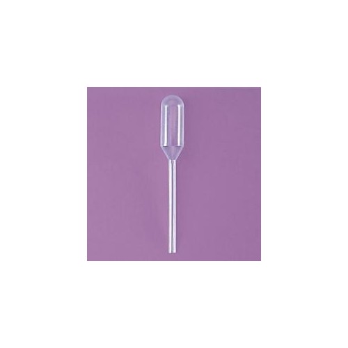 Pipette Pasteur in PE ml. 1,5 non graduata - confezione da 1000 - Sterili singole