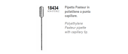 Pipette Pasteur in PE non graduata - confezione da 500