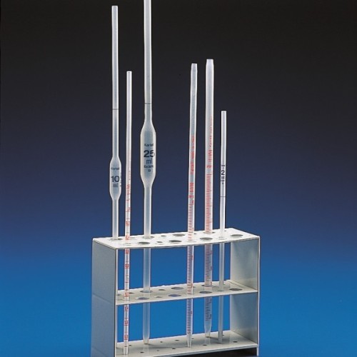 Portapipette verticale in PP 16 posti