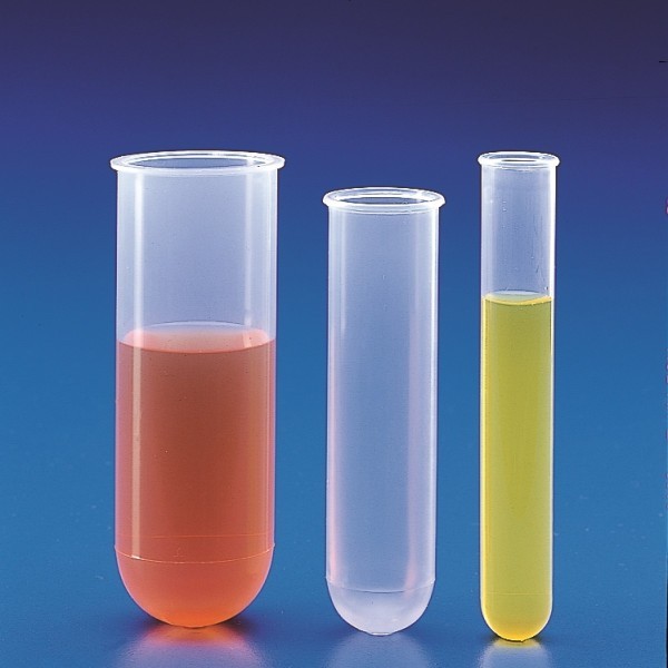 Provetta cilindrica in polipropilene per centrifuga 40x120 mm. - 110 ml. - confezione da 25