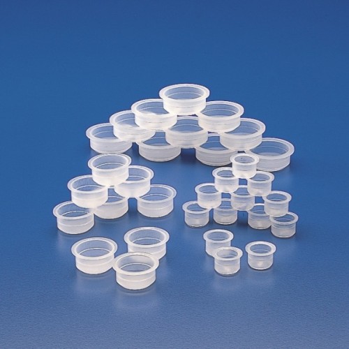 Tappi a pressione per provette da 12 mm. di diametro conf. da 100