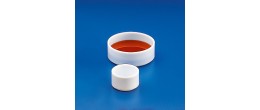 Capsula in PTFE per evaporazione ml. 100 (80x28h) a pareti dritte