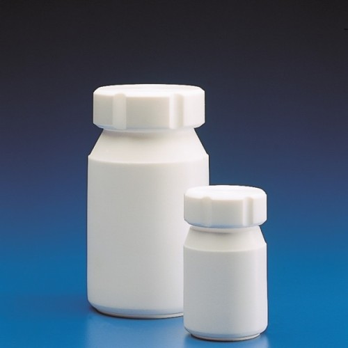 Bottiglia cilindrica in PTFE ml. 1000 con tappo a vite