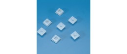 Tappi di chiusura per cuvette con imboccatura quadrata conf. 1000