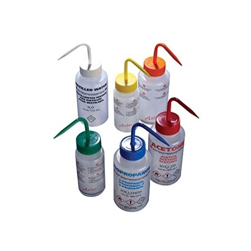 Spruzzetta a bocca larga ml. 500 con tappo rosso per acetone