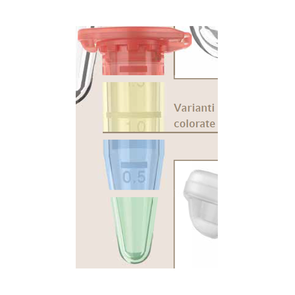 Microprovette Eppendorf SafeLock incolore ml. 2,0 confezione da 1000 (PCR Clean)