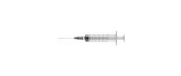 Siringhe sterili ml. 5 con ago (21G x 38 mm.) - confezione da 100 - Inj/Light