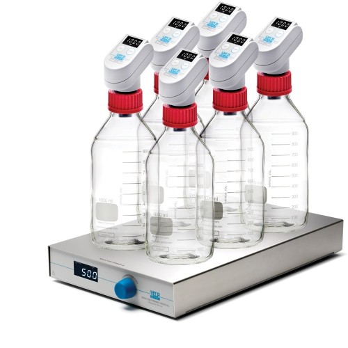Respirometric sensor system per biodegradabilità della plastica senza databox