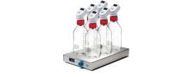 Respirometric sensor system per biodegradabilità della plastica senza databox