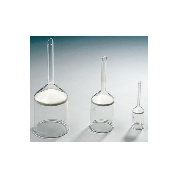 Imbuto filtrante in vetro borosilicato diametro 25 mm. - porosità 1 (100-160 um.)
