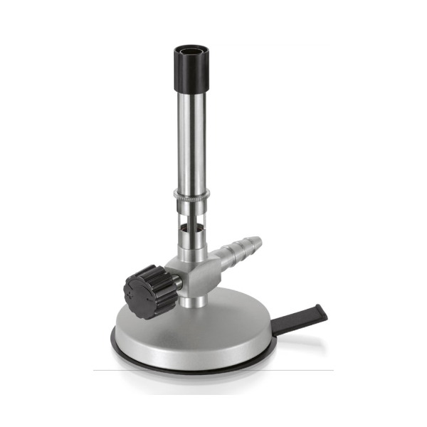 Lampada bunsen con manopola di regolazione gas - per gas metano