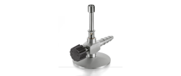 Lampada bunsen micro con valvola gas - per gas metano
