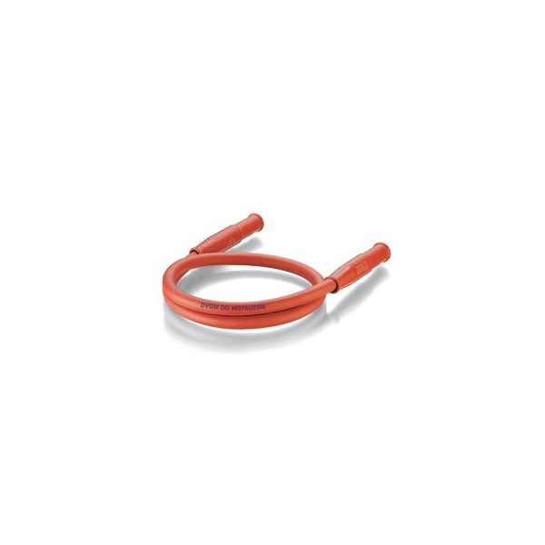 Tubo per gas metano spiralato - pressione max 100 mbar - lunghezza 75 cm.