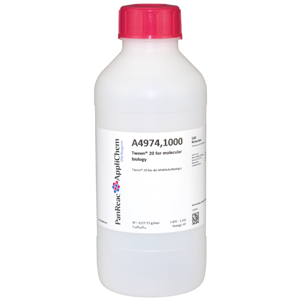 Tween® 20 for molecular biology lt. 1 Tween® 20 for molecular biology lt. 1