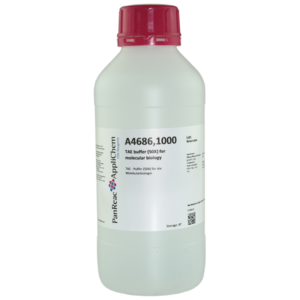 TAE buffer (50X) for molecular biology lt. 1 TAE buffer (50X) for molecular biology lt. 1
