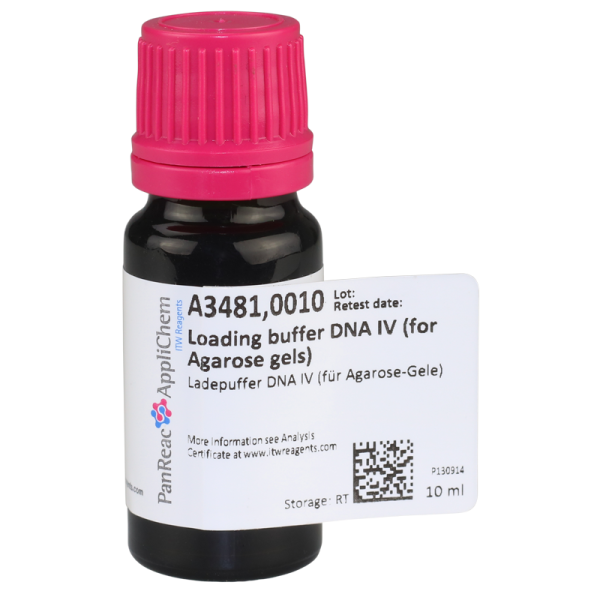 Loading buffer DNA IV (for Agarose gels) ml. 10 Loading buffer DNA IV (for Agarose gels) ml. 10