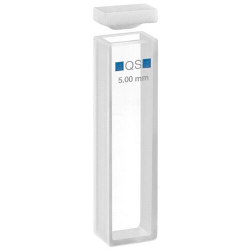Cuvetta in quarzo High Performance con coperchio ml. 1,75 C.O. 5 mm. tipo 100-QS