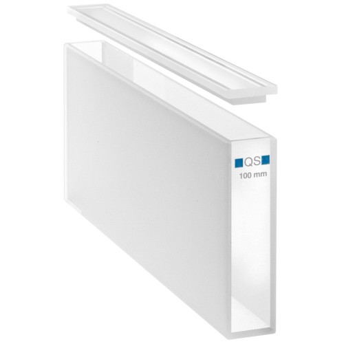 Cuvetta in quarzo High Performance con coperchio ml. 35 C.O. 100 mm. tipo 100-QS