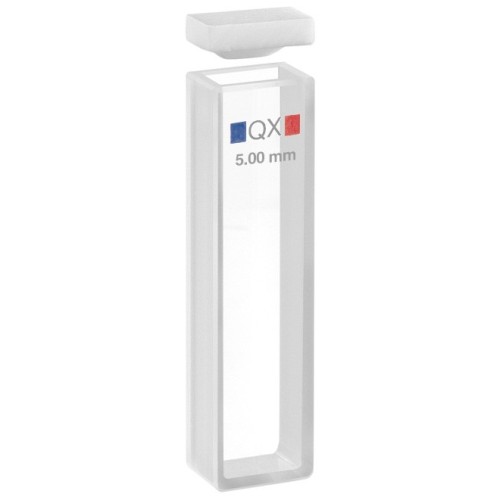 Cuvetta in quarzo extended range con coperchio ml. 1,75 C.O. 5 mm. tipo 100-QX
